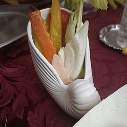 Pinzimonio individuale con salsa cocktail