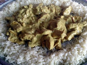 Pollo al curry