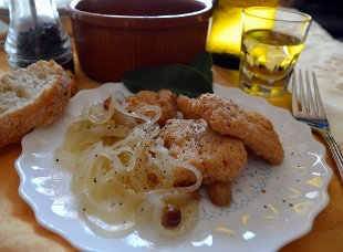 Filetto di cernia in carpione