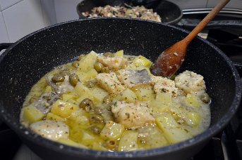 Stoccafisso al verde con patate 1